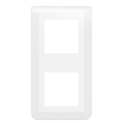Plaque de finition verticale pour 2x2 modules LEGRAND Plaque de finition verticale pour 2x2 modules LEGRAND