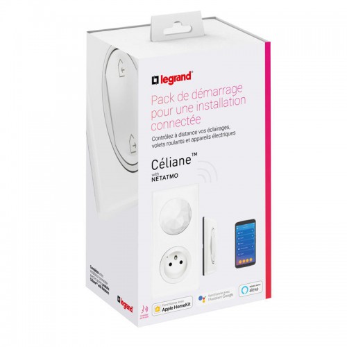 Pack de démarrage installation connectée Céliane with Netatmo LEGRAND Pack de démarrage installation connectée Céliane with Netatmo LEGRAND