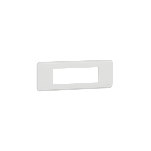 Unica Pro - plaque de finition - Blanc antimicrobien - 6 modules SCHNEIDER ELECTRIC Unica Pro - plaque de finition - Blanc antimicrobien - 6 modules SCHNEIDER ELECTRIC