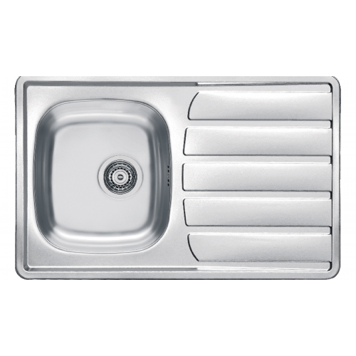 Évier à encastrer ZOOM 790 1 cuve inox 18/10 MODERNA Évier à encastrer ZOOM 790 1 cuve inox 18/10 MODERNA