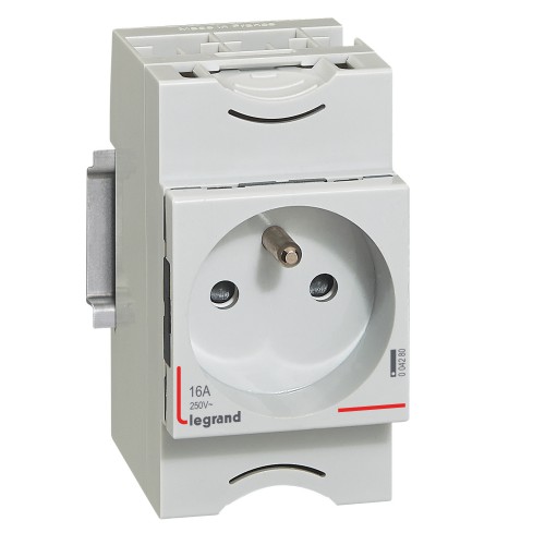 Prise de courant modulaire 10A à 16A 250V LEGRAND