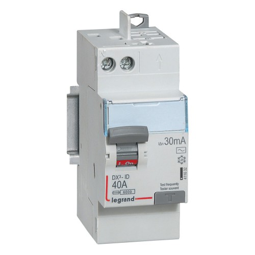 Interrupteur différentiel 230V 40A LEGRAND Interrupteur différentiel 230V 40A LEGRAND