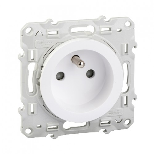 Prise de courant simple 16 A 250 V SCHNEIDER ELECTRIC Prise de courant simple 16 A 250 V SCHNEIDER ELECTRIC
