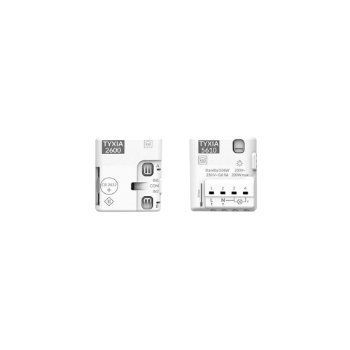 Pack éclairage marche/arrêt avec 2 interrupteurs sans fil DELTA DORE