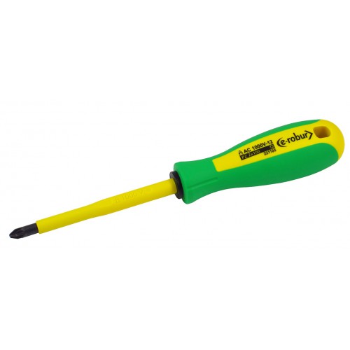 Tournevis Pozidriv® 2x100 isolé AGI ROBUR Tournevis Pozidriv® 2x100 isolé AGI ROBUR