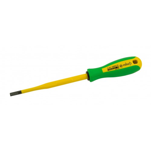 Tournevis plat slim 3,5x100 isolé AGI ROBUR Tournevis plat slim 3,5x100 isolé AGI ROBUR