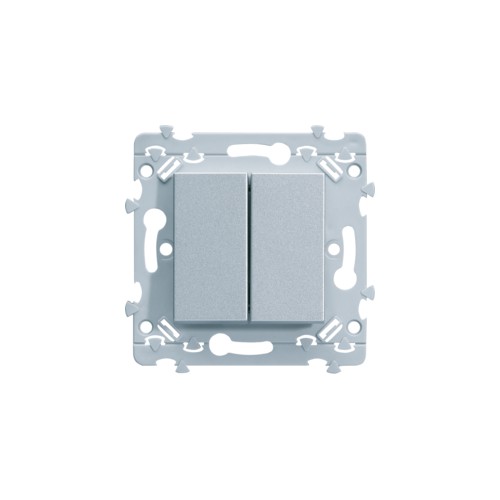 Double interrupteur va-et-vient 10 A 250 V HAGER Double interrupteur va-et-vient 10 A 250 V HAGER